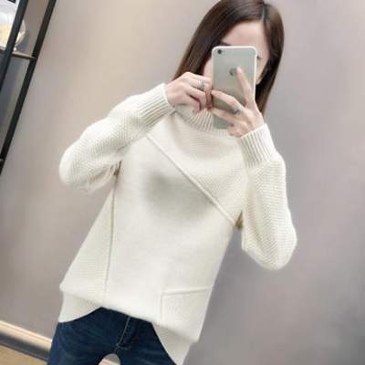 韩版学生针织衫外套加肥加大码女装 毛衣开衫女宽松韩版学生针织衫外套加肥加大码女装胖妹妹200斤秋