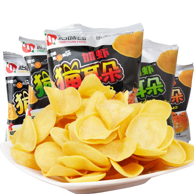 怡味园加虾猫耳朵800g散装休闲 怡味园加虾猫耳朵800g散装休闲零食儿时的经典回忆办公室小吃美味