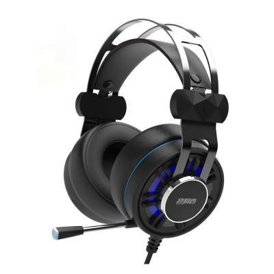 终结者耳机头戴式专业电竞发烧耳麦 香港终极者魔音U1RGB耳机头戴式7.1声道高品质K歌电脑手机游戏电竞吃鸡发烧耳麦专业有线笔记本重低音通用