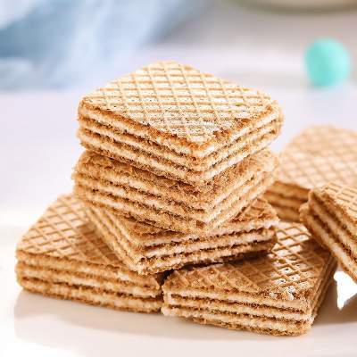 拍6件 聪师傅休闲零食威化饼干30包 聪师傅威化饼干曲奇饼干芝心棒休闲小吃零食大礼包