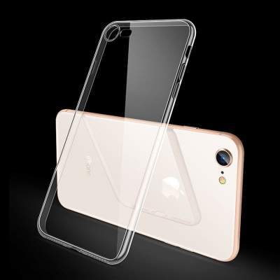 iPhone防摔手机保护壳套 适用苹果iPhone8手机壳7Plus保护壳套8透明简约硅胶女男防摔八plus时尚手机壳