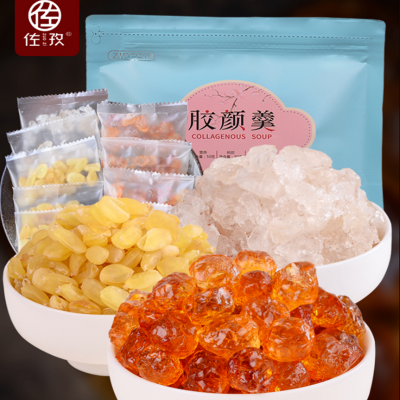 云南天然桃胶雪燕皂角米组合养颜羹 云南天然野生特级精修桃胶雪燕皂角米组合小包装养颜羹旗舰店正品