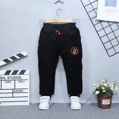 「拼购」宝宝灯芯绒三层加厚棉裤