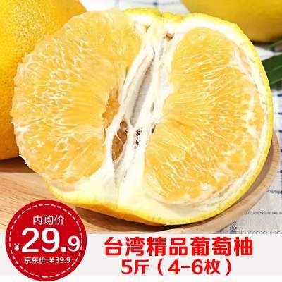 黄金葡萄柚5斤普装（4-6枚）