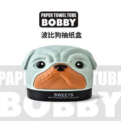 拼购-创意卡通纸巾收纳盒