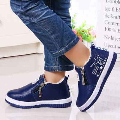 网红秋冬季韩版中大童加绒加厚保暖雪地靴 【3-12岁】男女童秋冬季韩版中大童加绒加厚保暖雪地靴大棉运动鞋